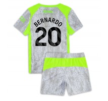 Manchester City Bernardo Silva #20 Koszulka Trzecia dzieci 2025-26 Krótki Rękaw (+ krótkie spodenki)